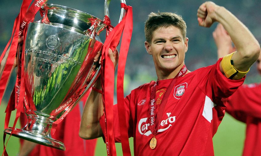 Steven Gerrard legend liverpool